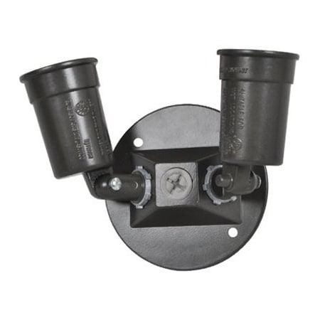 Hubbell ME BRZ WP RND Lamp LC23N2-BR